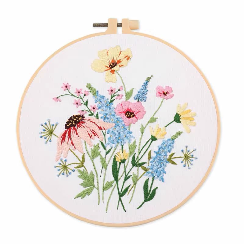Bordado Flores de Primavera