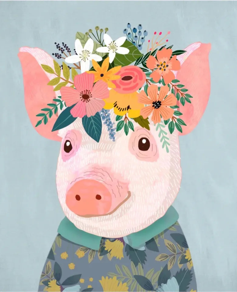Pintura Cerdito