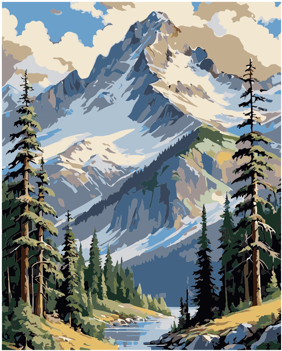 Pintura Sur Nevado