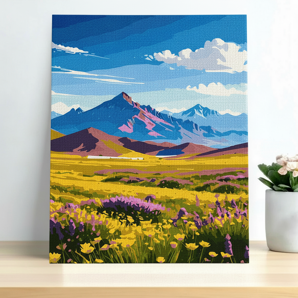 PREVENTA - Pintura Desierto Florido Chile