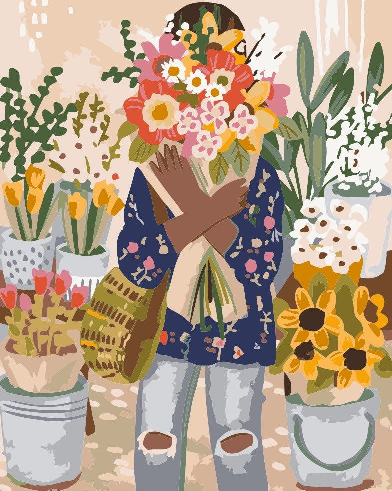 Pintura La Florista