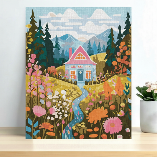 Pintura Casita Encantada