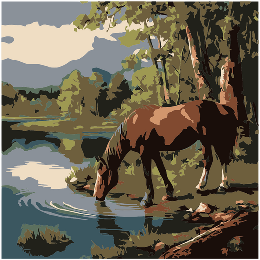 Pintura Caballito