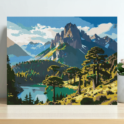 PREVENTA - Pintura Araucarias