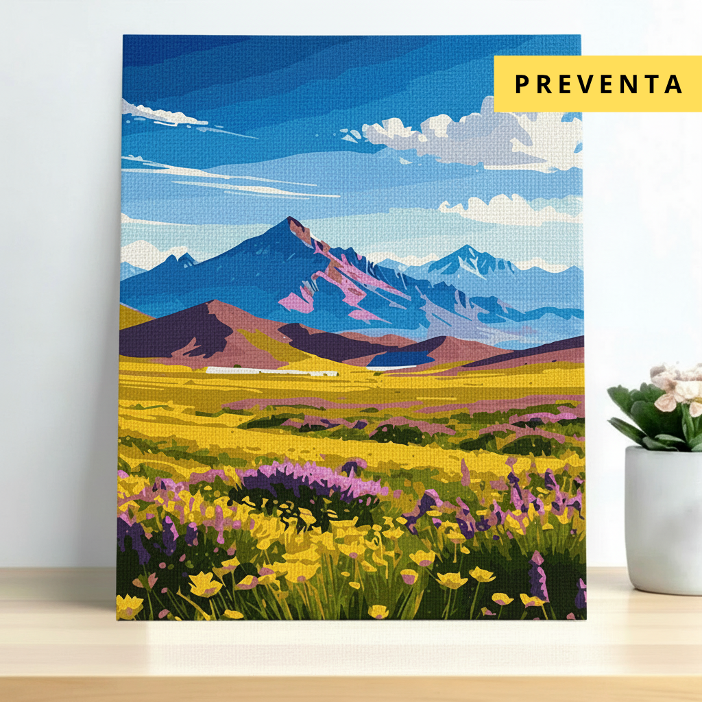 PREVENTA - Pintura Desierto Florido Chile