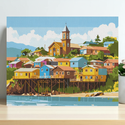 PREVENTA - Pintura Chiloé