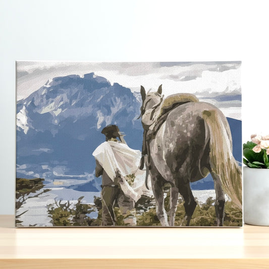 Pintura Gaucho Patagónico