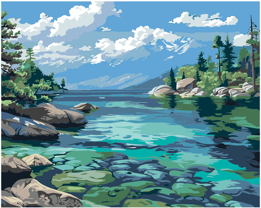 Pintura Lago