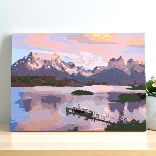 Pintura Lago Pehoe
