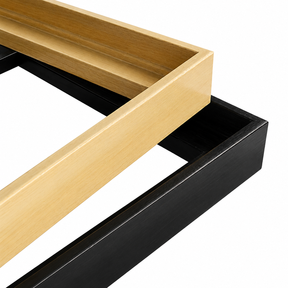 Marco Flotante de Madera 40x50 cm
