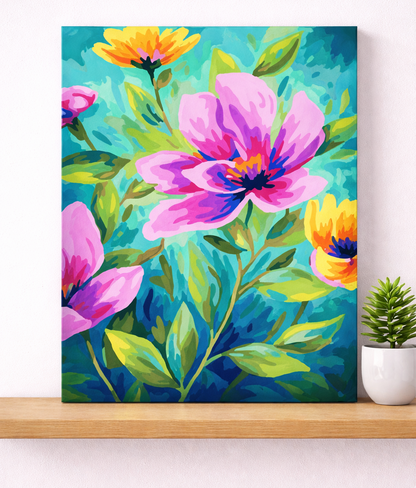 Pintura Dopamine flower