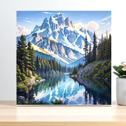 Pintura Sur Nevado Pequeño