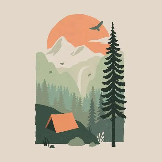 Pintura Montaña