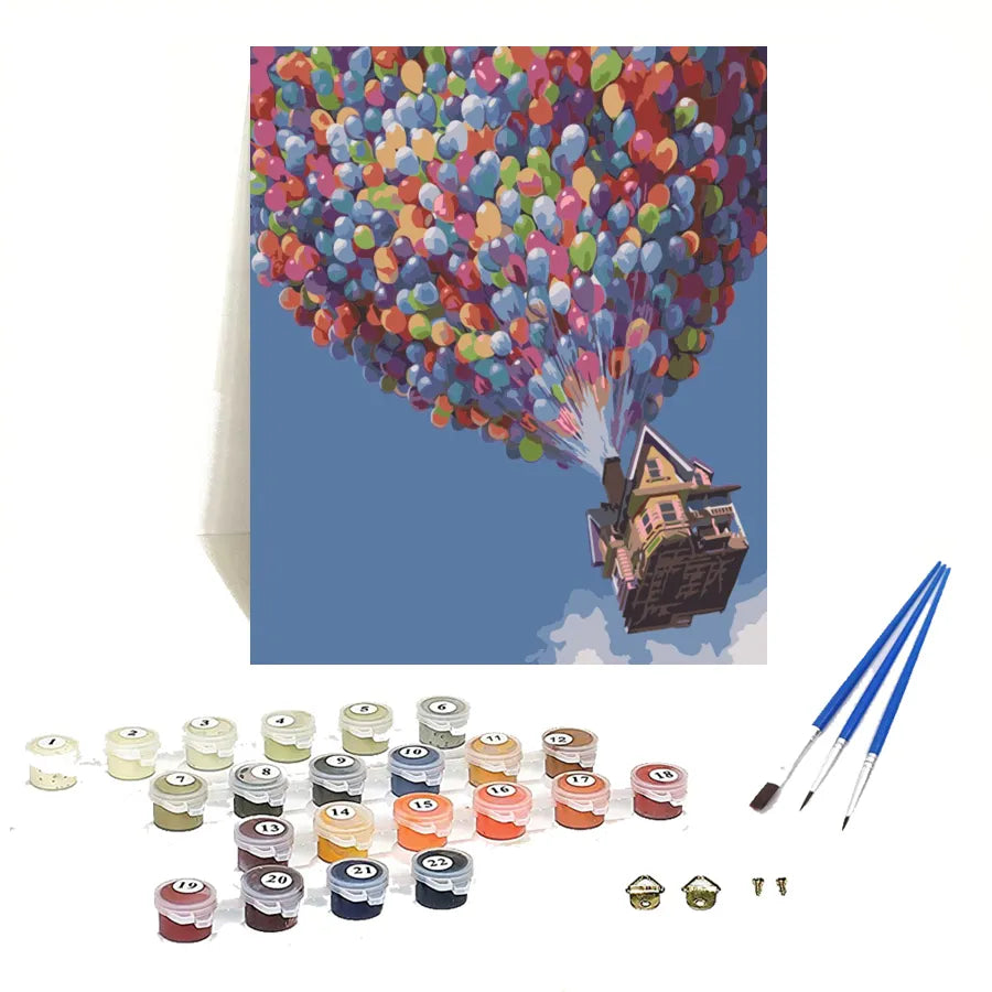 Pintura Globos